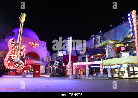 UNIVERSAL STUDIOS entertainment and retail districts, Los Angeles - California Stock Photo