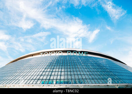 Tokyo, Japan - November 26, 2018 : Tokyo dome stadium Stock Photo