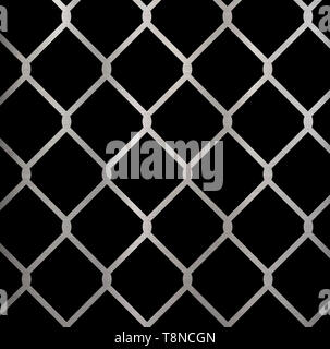 barbed wire fence security metallic net jail illustration cage Stock Photo