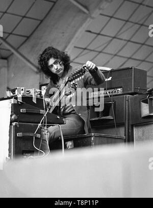 Amsterdam, Netherlands - MAY 27: Jimmy Page of Led Zeppelin during 