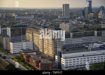 View from the observation tower Euromast in Rotterdam, Netherlands, May 7, 2019. (CTK Photo/Drahoslav Ramik) Stock Photo