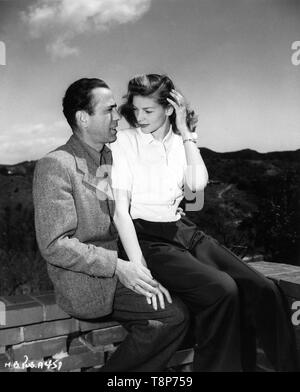 Humphrey Bogart and Lauren Bacall At their Benedict Canyon home 1945 ...
