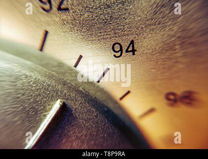 Detail of the scale of an analog radio | usage worldwide