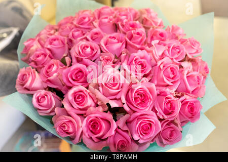 beautiful flowers on discharge from the hospital Stock Photo