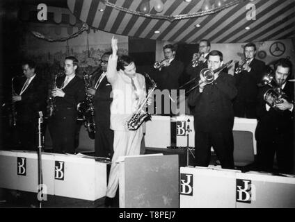 John Dankworth Band, Sunday night sessions, Marquee Club, London, 1960. Creator: Brian Foskett. Stock Photo