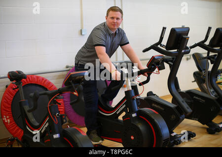 Patient Adam Nesbitt, a Lance Corporal in the Royal Logistic Corps (RLC ...