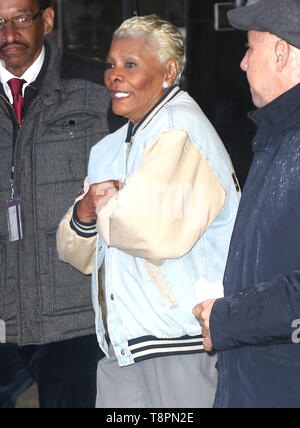 New York, USA. 14th May, 2019. Dionne Warwick at Good Morning America in New York Pictured: Dionne Warwick  Credit: Broadimage Entertainment/Alamy Live News Stock Photo