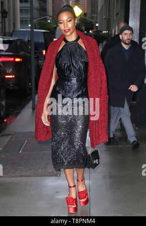 New York, USA. 14th May, 2019. Gabrielle Union out and about in New York Pictured: Gabrielle Union  Credit: Broadimage Entertainment/Alamy Live News Stock Photo