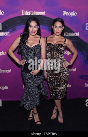 Brie Bella, Nikki Bella 'the bella twins' attending the Nickelodeon ...