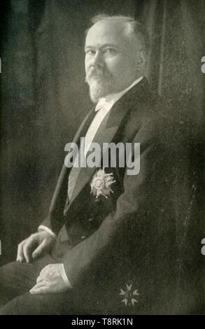 'Raymond Poincaré (President of France)' , (1919). Creator: Unknown. Stock Photo