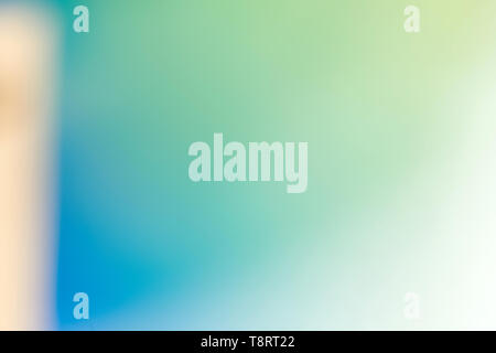 Beautiful fusion of bright colors and light leak Stock Photo