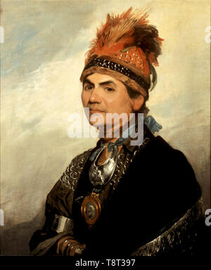 Joseph Brant Thayendanegea Stock Photo - Alamy