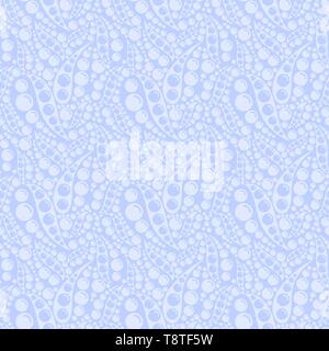 Bright abstract vector seamless patterns with natural bubbles on colored background. Abstract colorful ornament for textile, prints, wallpaper, wrappi Stock Vector