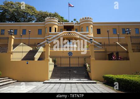 National Museum, Museo Nacional de Costa Rica, San Jose, Province of San Jose, Valle Central Region, Costa Rica Stock Photo