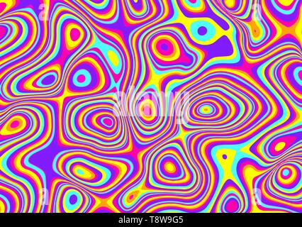 Holographic galaxy. Marble pattern. Unicorn space swirl background. Vector illustration. Stock Vector