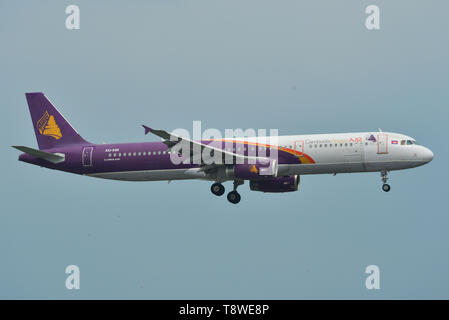 Cambodia Angkor Air Airbus A321 Landing Into Tan Son Nhat