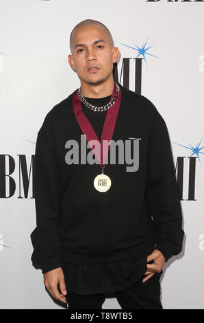 May 14, 2019 - Beverly Hills, CA, U.S. - 14 May 2019 - Beverly Hills, California - Tainy. 67th Annual BMI Pop Awards held at The Beverly Wilshire Four Seasons Hotel. Photo Credit: Faye Sadou/AdMedia (Credit Image: © Faye Sadou/AdMedia via ZUMA Wire) Stock Photo