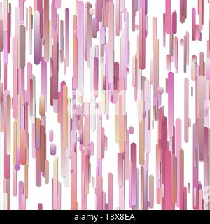 Pink abstract repeating vertical gradient rounded stripe background pattern Stock Vector