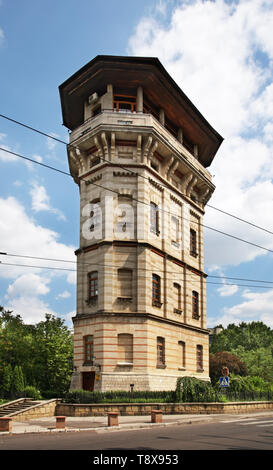 Water Tower in Kishinev. Moldova Stock Photo