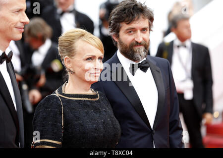 Cannes, France. 14th May, 2019. Rosalie Varda and Mathieu Demy attending the opening ceremony and screening of 'The Dead Don't Die' during the 72nd Cannes Film Festival at the Palais des Festivals on May 14, 2019 in Cannes, France | usage worldwide Credit: dpa/Alamy Live News Stock Photo