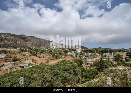 Cape Verde, Cabo Verde archipelago, Brava Island: city of Nova Sintra *** Local Caption *** Stock Photo