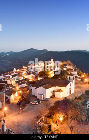 The 9th century village of Marvão with Arab origin. Portugal Stock Photo