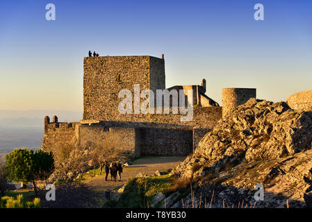 The medieval castle of Marvão. Alentejo, Portugal Stock Photo