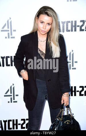 Jessica Sheppard attending the Catch-22 UK Premiere, held at VUE Cinema Westfield, London. Stock Photo