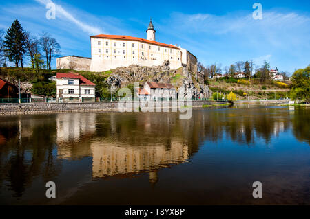 Ledec Nad Sazavou Castle, Region of Vysocina, Czech Republic Stock Photo