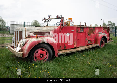 BERLIN - APRIL 27, 2019: Special car - Maxim Fire Truck. Stock Photo