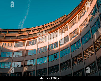 Television Centre in Shepherd's Bush formerly the home of BBC Television since 1959 is now a housing and leisure development Stock Photo