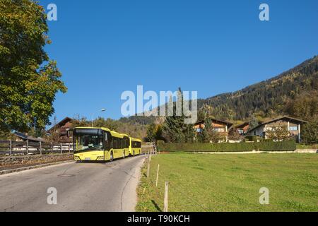 Lienz, Postbus, Solaris Buszug Stock Photo