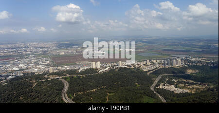 Haifa panorama Israel Stock Photo