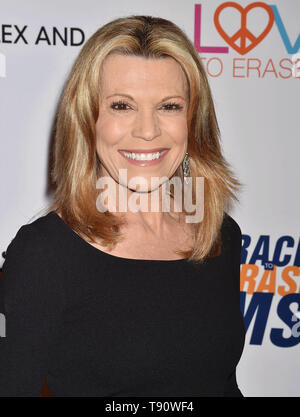 BEVERLY HILLS, CA - MAY 10: Vanna White attends the 26th Annual Race to Erase MS Gala at The Beverly Hilton Hotel on May 10, 2019 in Beverly Hills, California. Stock Photo