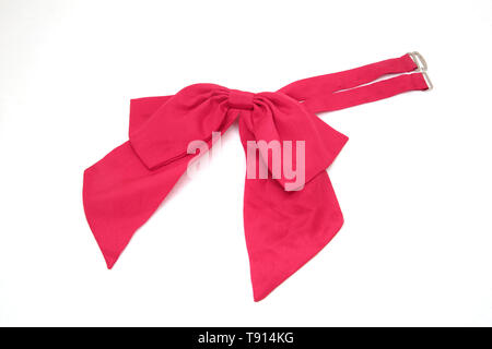 Red Bow Tie Stock Photo
