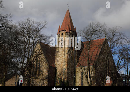 Bearsden Cross Glasgow Scotland Bearsden North Church Stock Photo