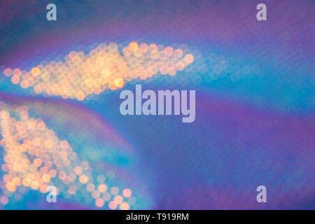 Abstract trendy holographic background with neon colors. Backdrop for your design. Stock Photo