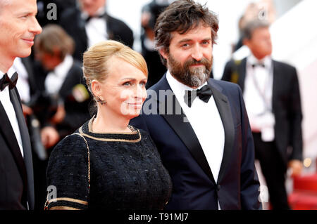 Rosalie Varda and Mathieu Demy attending the opening ceremony and screening of 'The Dead Don't Die' during the 72nd Cannes Film Festival at the Palais des Festivals on May 14, 2019 in Cannes, France Stock Photo
