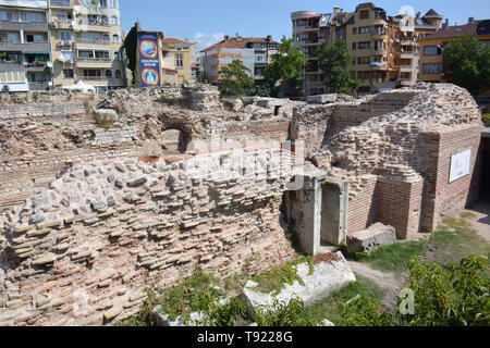 Ruins of old Roman therme bath, Varna, Bulgaria, Europe Stock Photo - Alamy