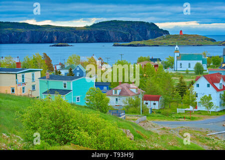 fishing village, Newfoundland & Labrador, Canada Stock Photo