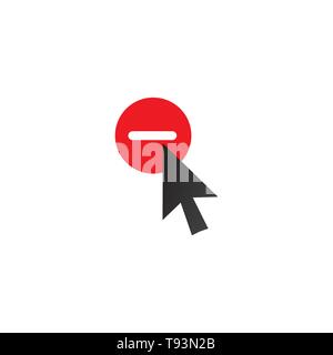Email Marketing Rules & Regulations Icon  with Unsubscribe Idea Stock Vector