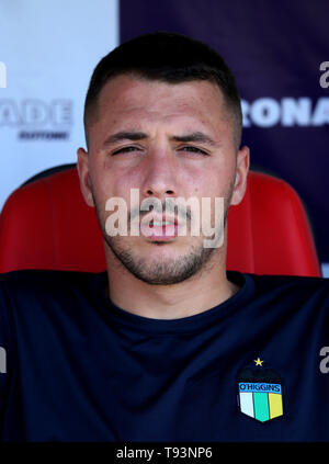 Chile Football League 1 Division  -  Campeonato Nacional AFP PlanVital 2019 /  ( O'Higgins Futbol Club ) -  Renzo Lopez Patron Stock Photo