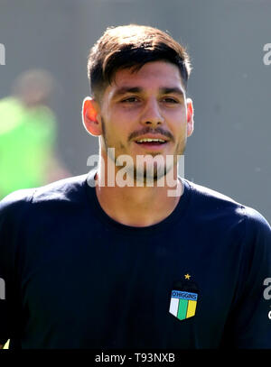 Chile Football League 1 Division  -  Campeonato Nacional AFP PlanVital 2019 /  ( O'Higgins Futbol Club ) -  Agustin Doffo Stock Photo