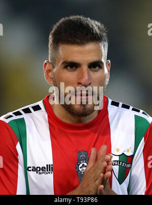 Chile Football League 1 Division  -  Campeonato Nacional AFP PlanVital 2019 /  ( Club Deportivo Palestino ) -  Julian Rodrigo Fernandez Stock Photo