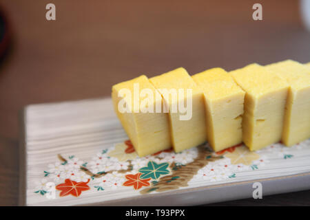 egg sushi Stock Photo