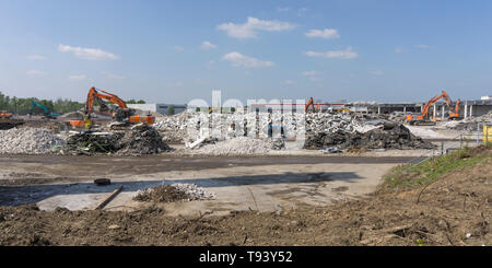 Tearing work, Zollpost, Kamen, North Rhine-Westphalia, Germany, Europe Stock Photo