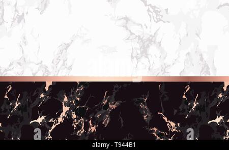 Luxury marble background. Chic design card. Vector Stock Vector