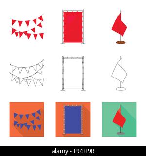 flag,banner,rope,screen,cloth,decoration,curtain,flagstaff,scenery,wall,rectangle,frame,silk,event,flying,exhibition,drape,hanging,country,poster,stand,texture,presentation,material,media,promotional,textile,fabric,white,blank,canvas,set,vector,icon,illustration,isolated,collection,design,element,graphic,sign Vector Vectors , Stock Vector