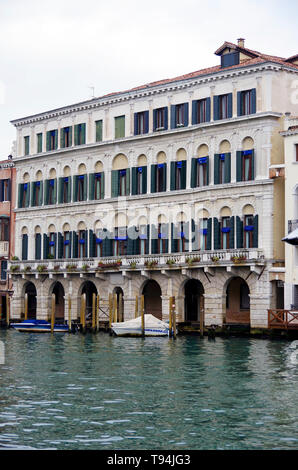 Venice, Italy, The Palazzo Moro Lin, known as the “thirteen windows
