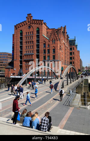 Maritime Museum, Hafencity, Hamburg, Germany, Europe Stock Photo